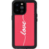 Love Banner iPhone 14 Pro Max Waterproof Case