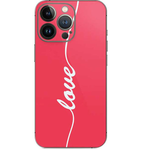 Love Banner iPhone 14 Pro Skin