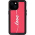 Love Banner iPhone 15 Waterproof Case