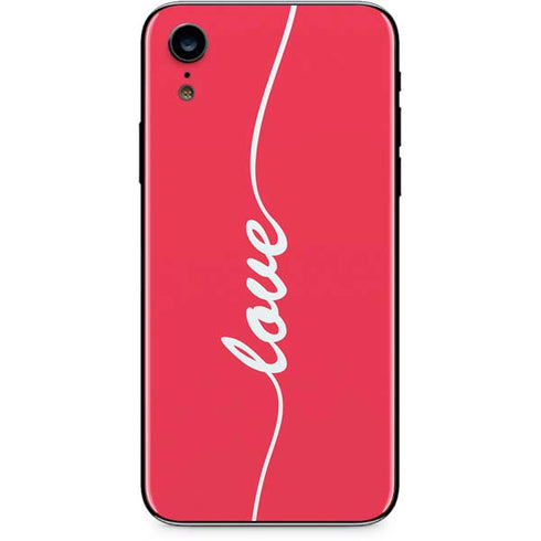 Love Banner iPhone XR Skin