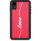 Love Banner iPhone XR Waterproof Case