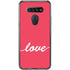 Love Banner LG K51/Q51 Clear Case