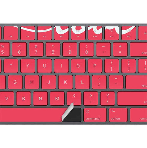 Love Banner Magic Keyboard with Numeric Keypad Skin