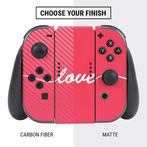 Love Banner Nintendo Switch Bundle Skin