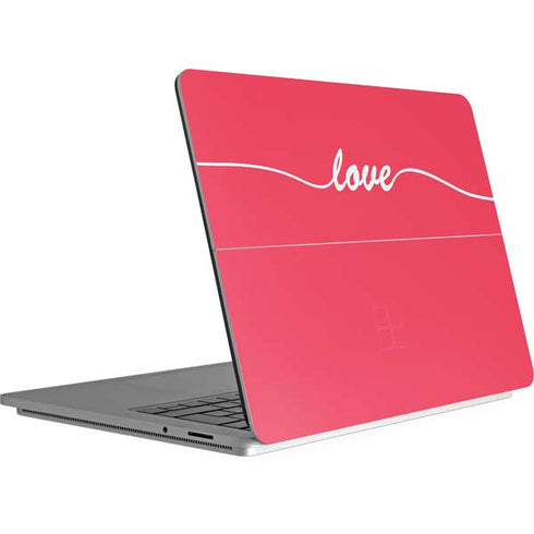 Love Banner Surface Laptop Studio Skin