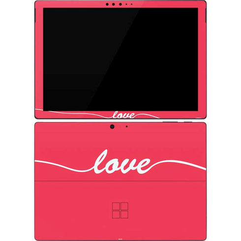 Love Banner Surface Pro 7 Skin