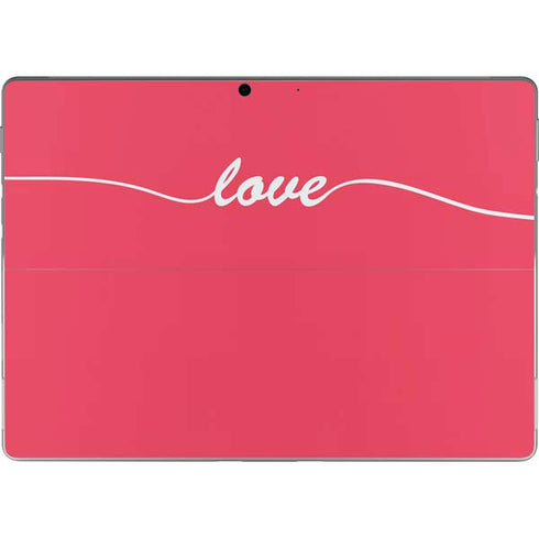 Love Banner Surface Pro 8 Skin