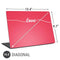 Love Banner Universal Laptop 16.6in (13.4 x 9.7in) Skin
