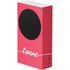 Love Banner Xbox Series S Console Skin