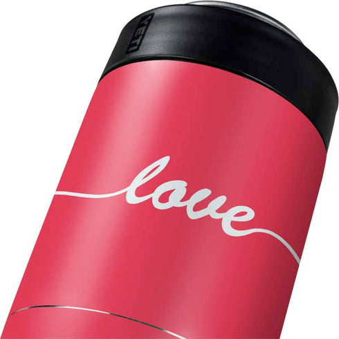 Love Banner Yeti Colster Can Insulator Skin