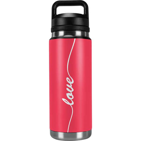 Love Banner YETI Rambler 26oz Bottle Skin