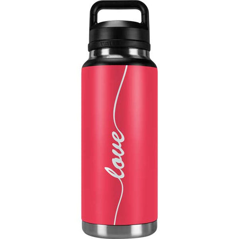 Love Banner YETI Rambler 36oz Bottle Skin