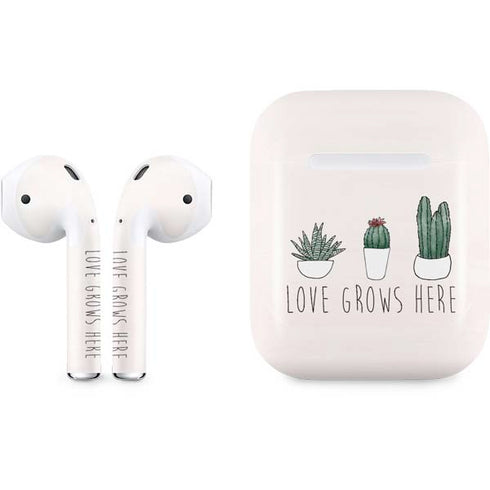 Love Grows Here Apple AirPods Skin