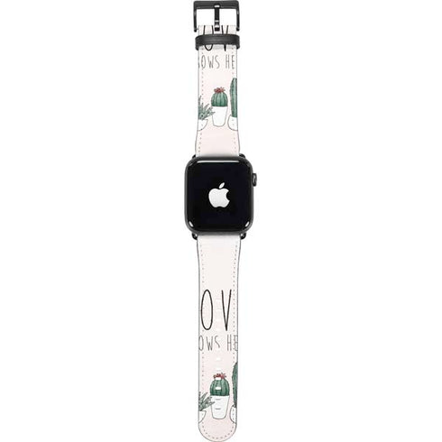 Love Grows Here Apple Watch Band 38-40mm