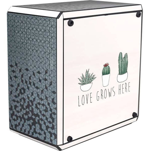 Love Grows Here Cooler Master MasterBox Q300L Mini Tower Skin