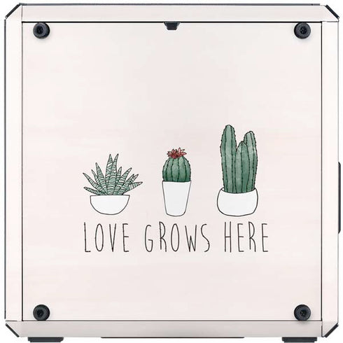 Love Grows Here Cooler Master MasterBox Q300L Mini Tower Skin