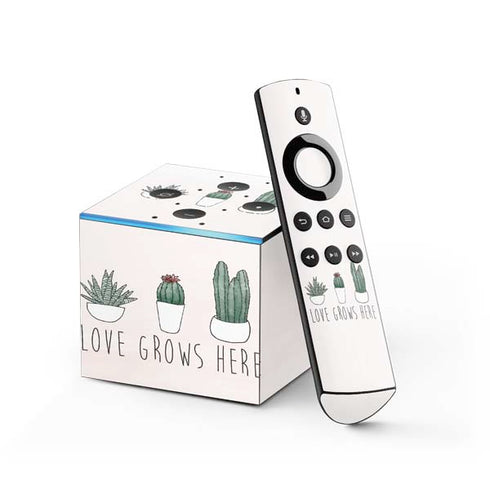 Love Grows Here Fire TV Cube Skin