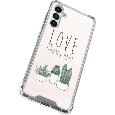 Love Grows Here Galaxy A15 5G Clear Case