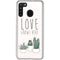 Love Grows Here Galaxy A21 Clear Case