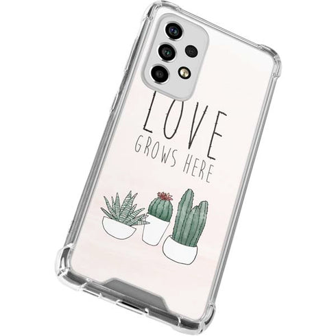 Love Grows Here Galaxy A33 5G Clear Case