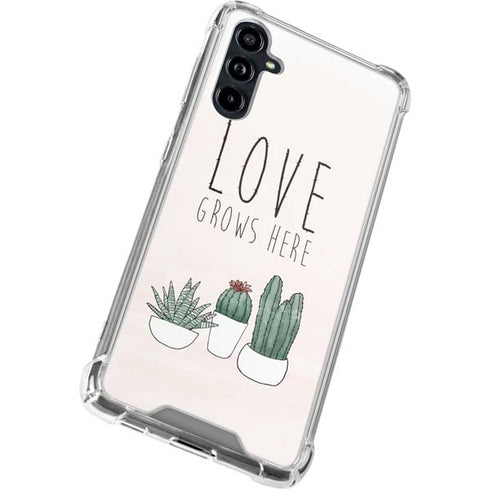 Love Grows Here Galaxy A54 5G Clear Case