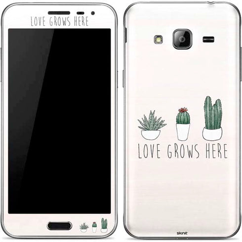 Love Grows Here Galaxy J3 Skin