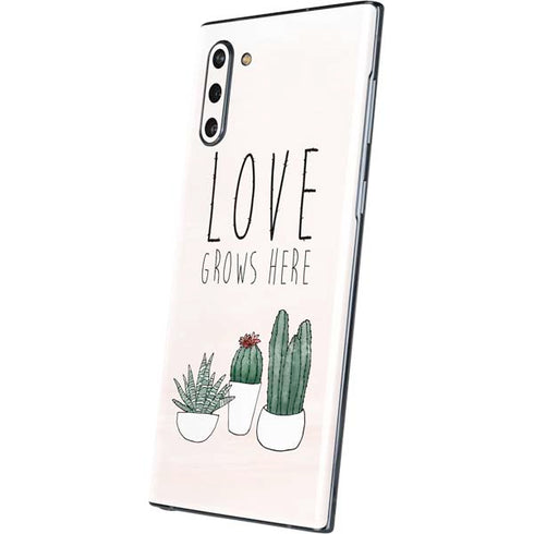 Love Grows Here Galaxy Note 10 Skin