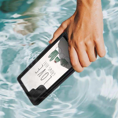 Love Grows Here Galaxy Note 10 Waterproof Case