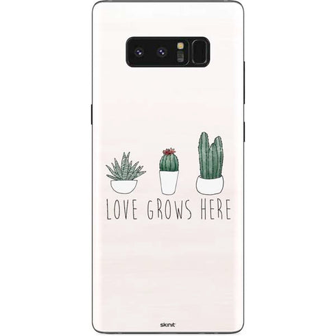 Love Grows Here Galaxy Note 8 Skin