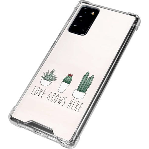 Love Grows Here Galaxy Note20 5G Clear Case