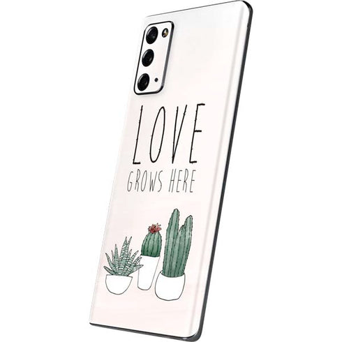 Love Grows Here Galaxy Note20 5G Skin
