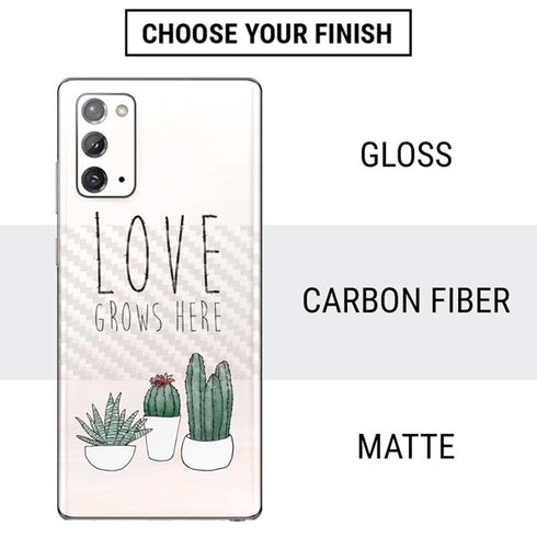 Love Grows Here Galaxy Note20 5G Skin
