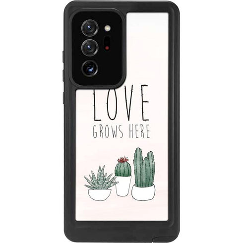 Love Grows Here Galaxy Note20 Ultra 5G Waterproof Case