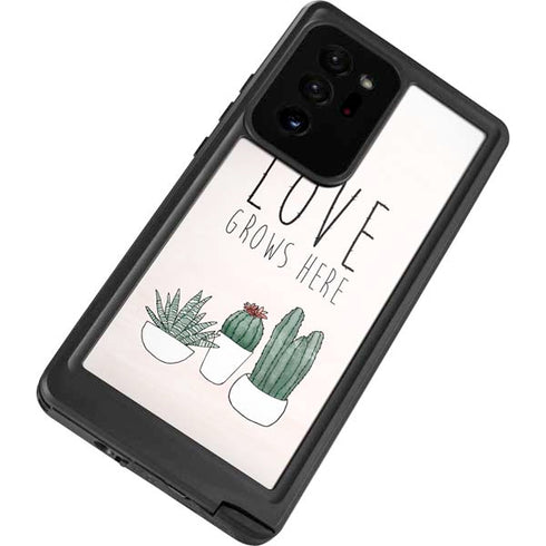 Love Grows Here Galaxy Note20 Ultra 5G Waterproof Case