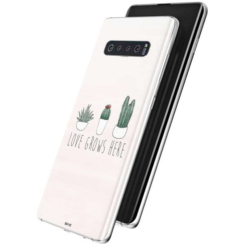Love Grows Here Galaxy S10 Skin