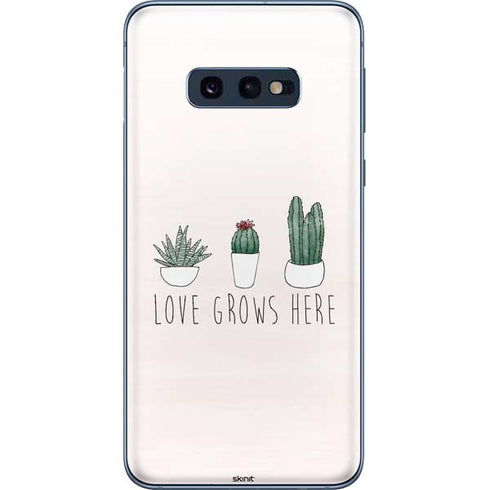 Love Grows Here Galaxy S10e Skin