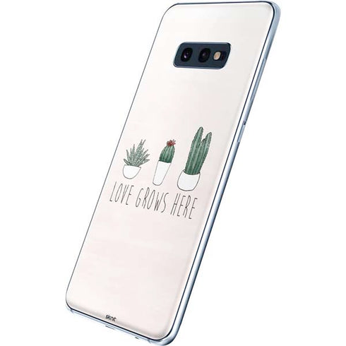 Love Grows Here Galaxy S10e Skin