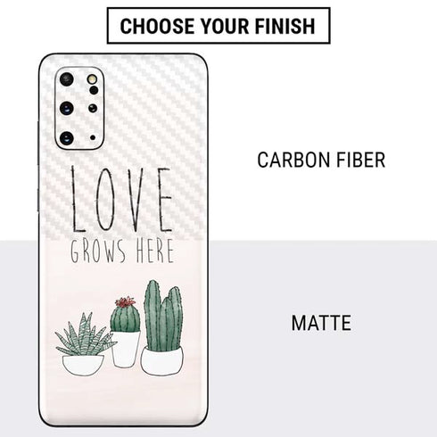 Love Grows Here Galaxy S20 Plus Skin