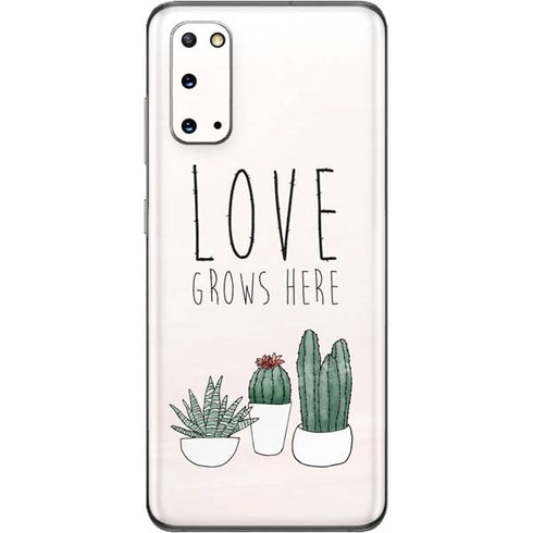 Love Grows Here Galaxy S20 Skin