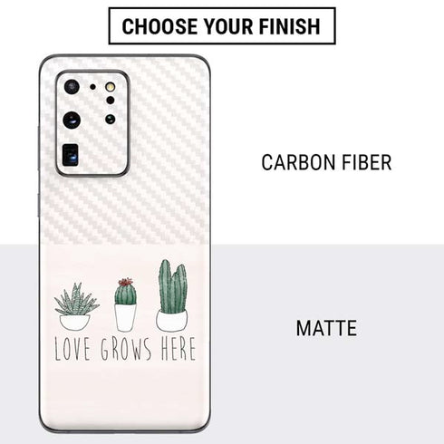 Love Grows Here Galaxy S20 Ultra 5G Skin