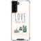 Love Grows Here Galaxy S21 FE Clear Case