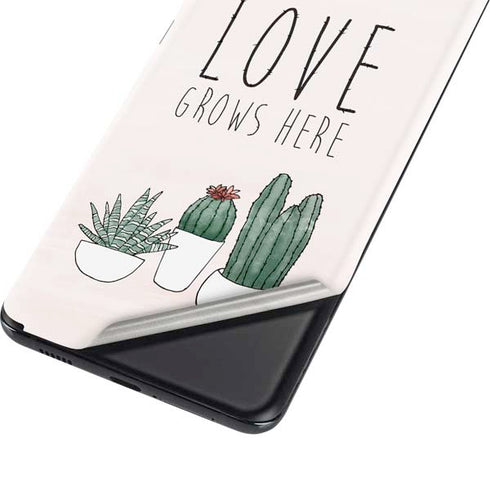 Love Grows Here Galaxy S21 Ultra 5G Skin