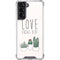 Love Grows Here Galaxy S22 Clear Case