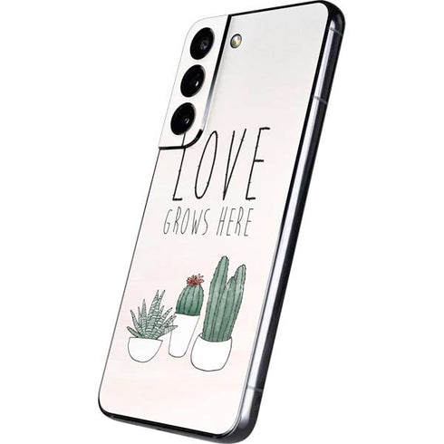 Love Grows Here Galaxy S22 Skin