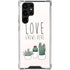 Love Grows Here Galaxy S22 Ultra Clear Case