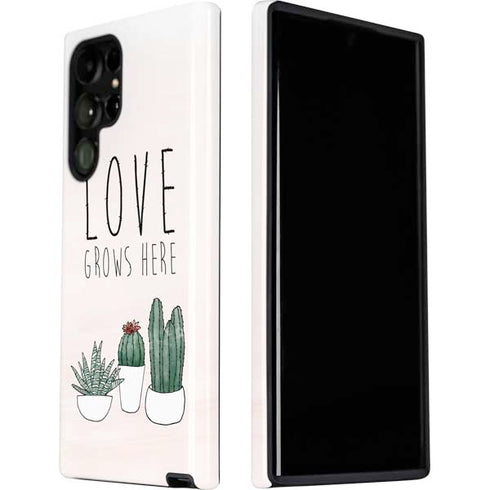 Love Grows Here Galaxy S22 Ultra Pro Case