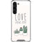 Love Grows Here Galaxy S23 Plus Clear Case