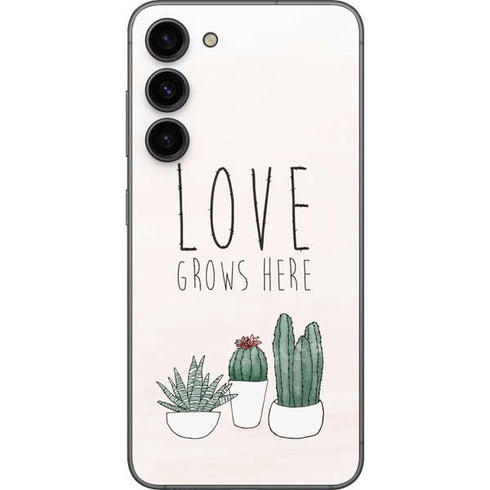 Love Grows Here Galaxy S23 Plus Skin