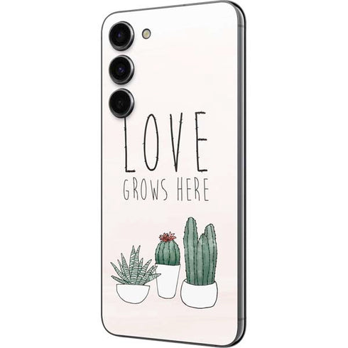 Love Grows Here Galaxy S23 Plus Skin