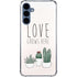 Love Grows Here Galaxy S24 Clear Case